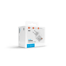 Nabíjačka do siete FIXED GaN 2xUSB-C, PD 3.0, so samonavíjacím káblom, 65W biela

 obrázok produktu 10 z 10