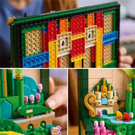 Stavebnica LEGO® Wicked 75685 Nástenné umenie: Emerald City 

 obrázok produktu 9 z 9