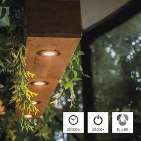 LED žiarovka EMOS bodová, 3W, 345lm, GU10, teplá biela 

 obrázok produktu 13 z 15