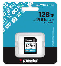 Pamäťová karta Kingston SDXC 128GB U3 UHS-I  (200R/160W) 

 obrázok produktu 2 z 4