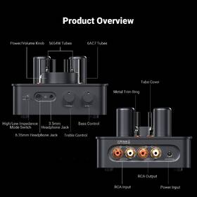 Slúchadlový zosilňovač Fosi Audio GR70 čierny

 obrázok produktu 2 z 8