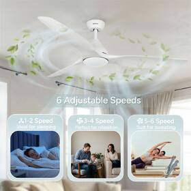 Ventilátor stropný Rohnson R-8152 biely

 obrázok produktu 4 z 12