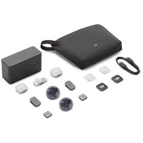 Mikrofón DJI Mic Mini 2 (2 TX + 1 Mobile RX + Charging Case) čierny/biely

 obrázok produktu 2 z 4