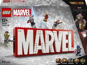 Stavebnica LEGO® Marvel 76313 Logo MARVEL a minifigúrky 

 obrázok produktu 2 z 8