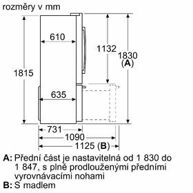 Americká chladnička Bosch KFF96PIEP ocel

 obrázok produktu 14 z 20