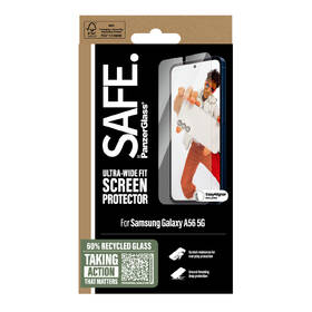 Tvrdené sklo PanzerGlass Ultra-Wide Fit na Samsung Galaxy A56 5G s instalačním rámečkem 

 obrázok produktu 3 z 3