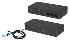 Dokovacia stanica i-tec USB 3.0/USB-C/Thunderbolt 3 Professional Dual 4K Display Station Gen2, PD 100W 

 obrázok produktu 2 z 4