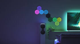LED svetlo Nanoleaf Shapes Black Hexagons Starter Kit (9 ks) čierne

 obrázok produktu 4 z 7
