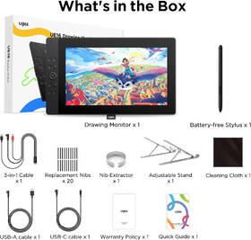 Grafický tablet UGEE UE16 čierny

 obrázok produktu 6 z 13