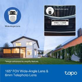 IP kamera TP-Link Tapo C545D 2K Outdoor Dual Lens biela

 obrázok produktu 4 z 11