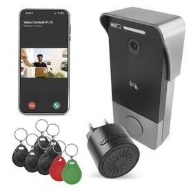 Videozvonček EMOS GOSMART IP-20PoE sivý

 obrázok produktu 1 z 15