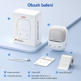 Tlačiareň štítkov Niimbot B2 + role štítkov sivá

 obrázok produktu 10 z 13