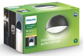 Nástenné svietidlo Philips Dust, LED - antracitové 

 obrázok produktu 3 z 3