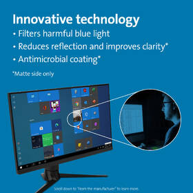 Filter KENSINGTON Anti-Glare and Blue Light Reduction Filter pre monitor 34" (21:9), odnímateľný 

 obrázok produktu 8 z 14