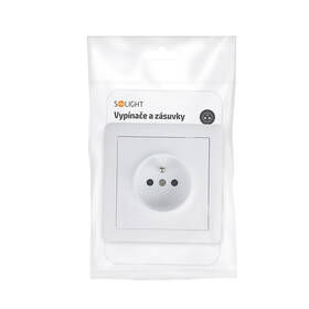 Zásuvka Solight Slim biela

 obrázok produktu 2 z 2