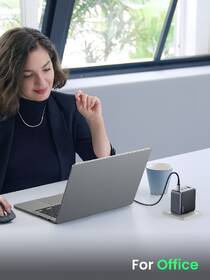 Nabíjačka do siete UGREEN Nexode S 100W 3xUSB-C, 1xUSB-A, GaN sivá

 obrázok produktu 12 z 14