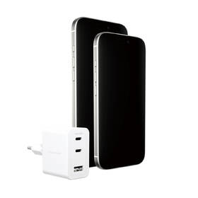 Nabíjačka do siete PanzerGlass empower Turbo GaN 70 W, 2x USB-C, 1x USB-A biela

 obrázok produktu 2 z 4