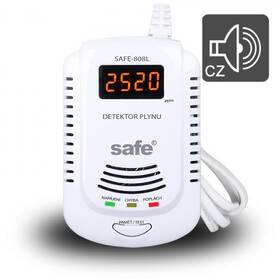 Detektor plynov Safe 808L hlásič zemného plynu 

 obrázok produktu 1 z 2