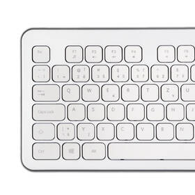 Klávesnica Hama KW-700, CZ/SK strieborná/biela

 obrázok produktu 4 z 7