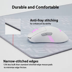 Podložka pod klávesnicu a myš Asus ROG Scabbard II Arctic Gray XXL sivá

 obrázok produktu 8 z 11