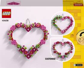 Stavebnica LEGO® Iconic 40638 Ozdoba ve tvaru srdce 

 obrázok produktu 8 z 8