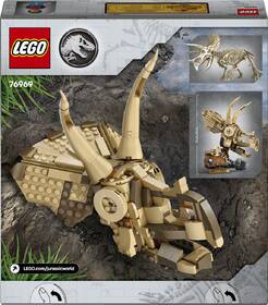 Stavebnica LEGO® Jurassic World  76969 Dinosaurie fosílie: Lebka triceratopsa 

 obrázok produktu 5 z 8