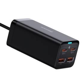 Nabíjačka do siete Baseus GaN3, 2x USB-A, 2x USB-C 100W čierna

 obrázok produktu 2 z 15