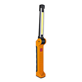Lampáš Solight WM20, Pracovná nabíjacia LED lampa, 500lm + 70lm, COB, Li-Ion, USB čierna/oranžová

 obrázok produktu 2 z 10