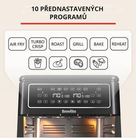 Fritéza teplovzdušná Breville VDF130X-01 čierna

 obrázok produktu 7 z 10