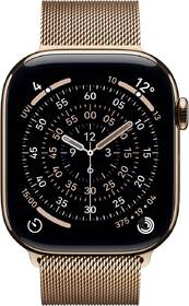 Inteligentné hodinky Apple GPS + Cellular 46mm zlatý titán - zlatý milánsky ťah - S/M 

 obrázok produktu 1 z 7