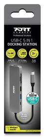 Dokovacia stanica PORT CONNECT 6v1 USB-C, 1x 4K strieborná

 obrázok produktu 7 z 8