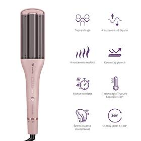 Kulma TrueLife HairWaver W6 ružová

 obrázok produktu 4 z 11