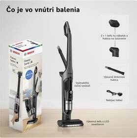 Tyčový vysávač Bosch BHH4GN28 Flexxo 28 Vmax sivý

 obrázok produktu 3 z 18