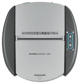 Skartovač Rexel ShredMax Autofeed+ 150X P4 čierny

 obrázok produktu 4 z 4