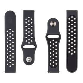 Remienok Tactical Double (20 mm), silikónový čierny

 obrázok produktu 2 z 3