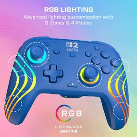 Gamepad Turtle Beach Afterglow Wave Wireless RGB, NS2 modrý

 obrázok produktu 9 z 14