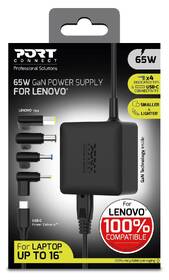 Sieťový adaptér PORT CONNECT GaN2 65 W, LENOVO čierny

 obrázok produktu 4 z 7
