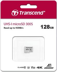 Pamäťová karta Transcend 300S microSDXC 128GB UHS-I U3 V30 A1 (95R/45W) 

 obrázok produktu 1 z 1