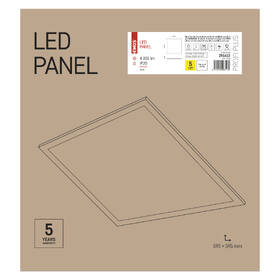 LED panel EMOS Lexxo, štvorec, 34W, neutrálna biela, backlit biele

 obrázok produktu 2 z 2