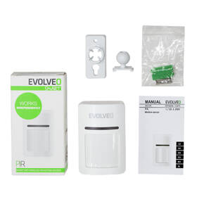 Detektor pohybu Evolveo PIR, šikovný WiFi bezdrôtový 

 obrázok produktu 3 z 3