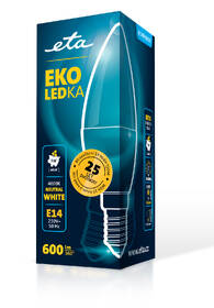LED žiarovka ETA EKO LEDka sviečka 7W, E14, neutrálna biela 

 obrázok produktu 3 z 3
