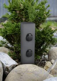 Vonkajšia zásuvka TRIO Garden Socket - antracitová 

 obrázok produktu 3 z 3