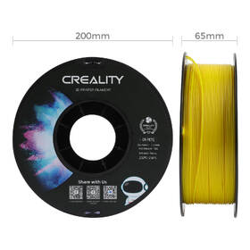 Tlačová struna (filament) Creality CR-PETG 1kg žltý

 obrázok produktu 4 z 5