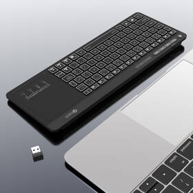 Klávesnica C-Tech Dual mode, touchpad, LED čierna

 obrázok produktu 4 z 5