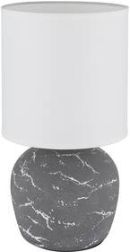 Stolná lampička GLOBO Marble, E14 sivá

 obrázok produktu 1 z 6