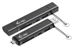 USB Hub i-tec USB-C/USB-A Dongle SD/TF, 2x USB čierny

 obrázok produktu 2 z 5