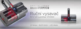 Ručný vysávač Concept VP2000 UV LumiStar, 11,1 V čierny

 obrázok produktu 15 z 18