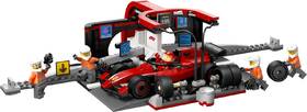 Stavebnica LEGO® City 60443 Zastávka v boxech F1® a personál s vozem Ferrari 

 obrázok produktu 1 z 9