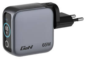 Cestovný adaptér Verbatim Mini GaN LCD, 2x USB-C PD 65 W, 1x USB-A QC 3.0 čierny

 obrázok produktu 5 z 9