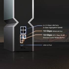 Router TP-Link Archer BE800, BE19000 Tri-Band Wi-Fi 7 čierny

 obrázok produktu 8 z 10